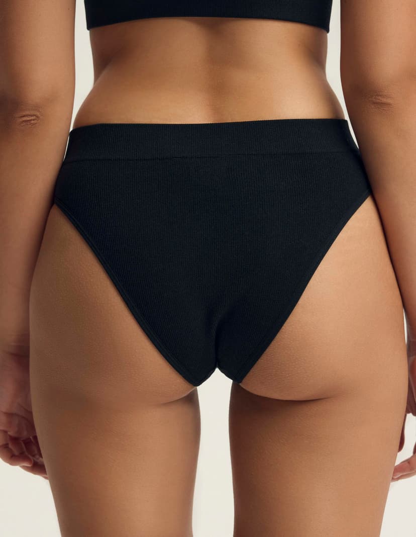 High-waisted panties Bloovii Arlan Black 4