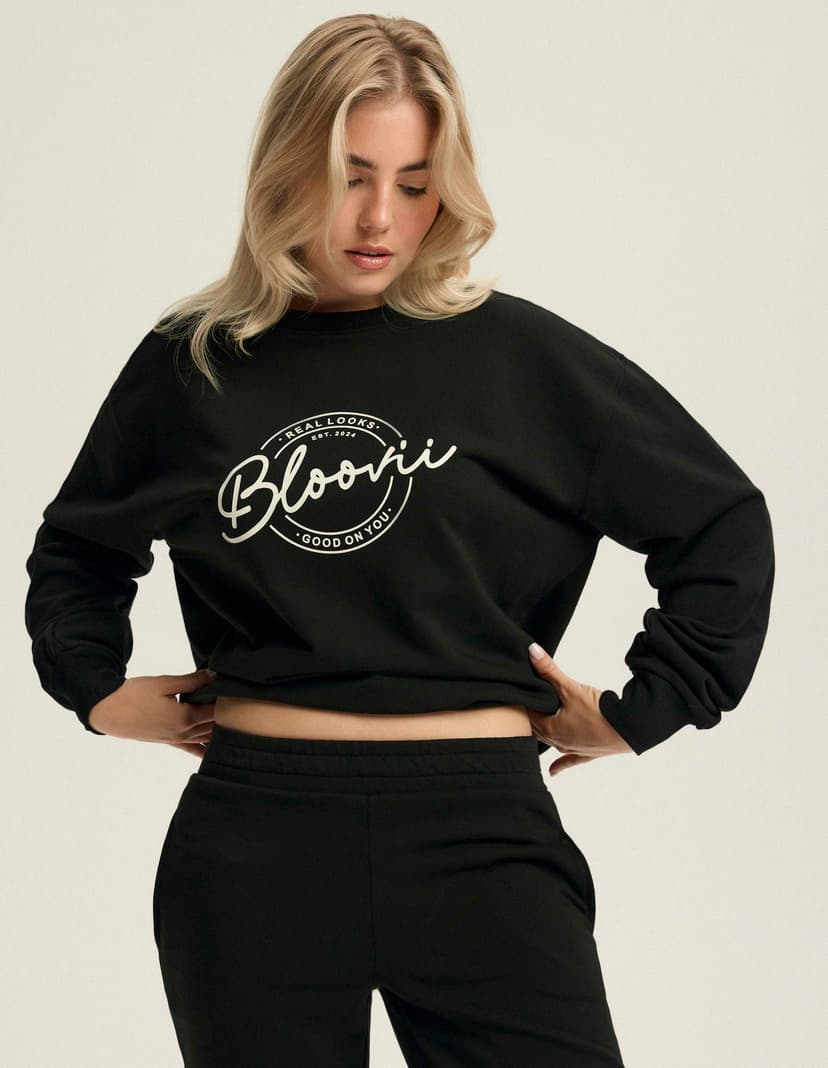 Sweatshirt Bloovii Lee Black 3