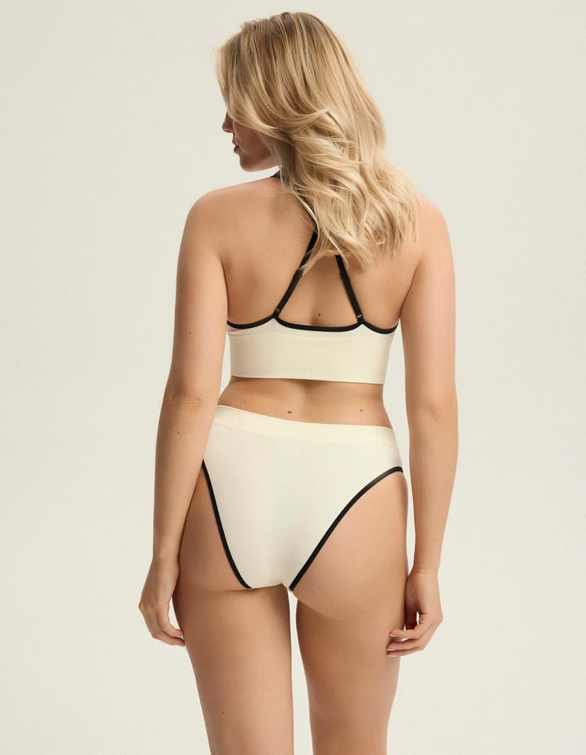 High-waisted panties Bloovii Arlan cream 2