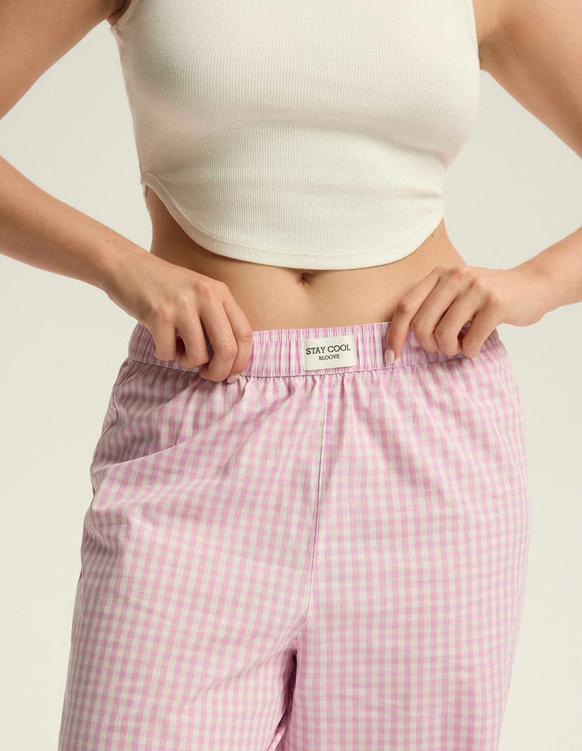 Trousers Bloovii Locklyn pink 3