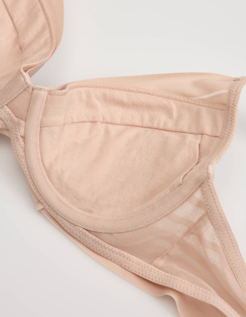 Push-up bra Ciga Beige 9