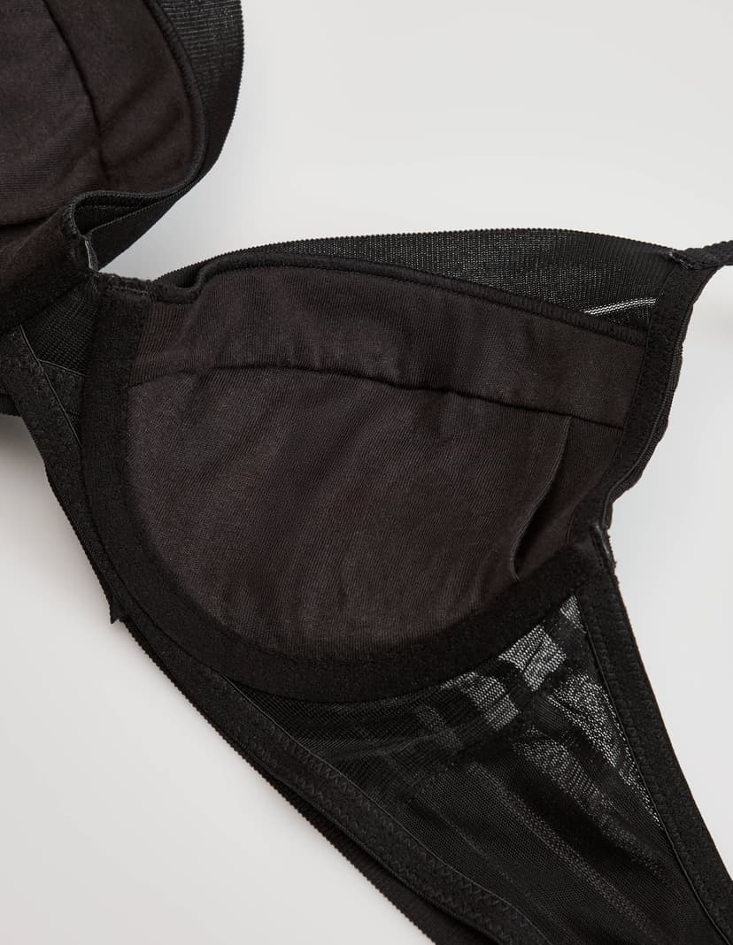 Push-up bra Ciga Black 9