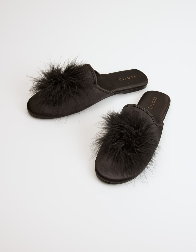 Slipers Zella Black 1