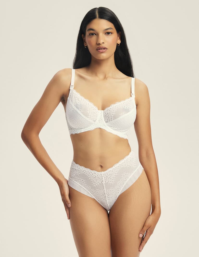 Maternity bra Caris White 1