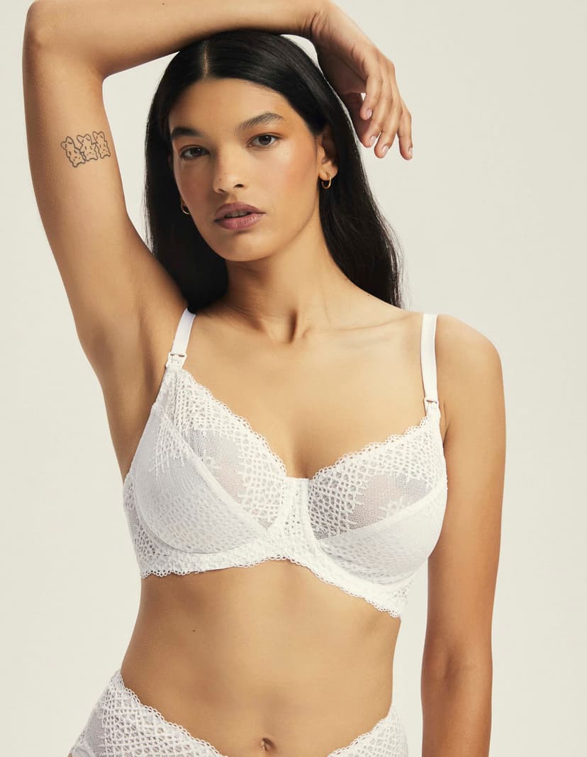 Maternity bra Caris White 4