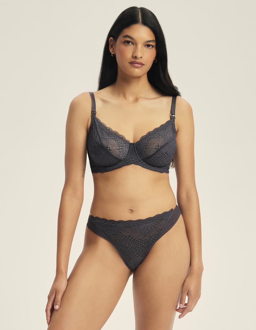 Maternity bra Caris Grey 1