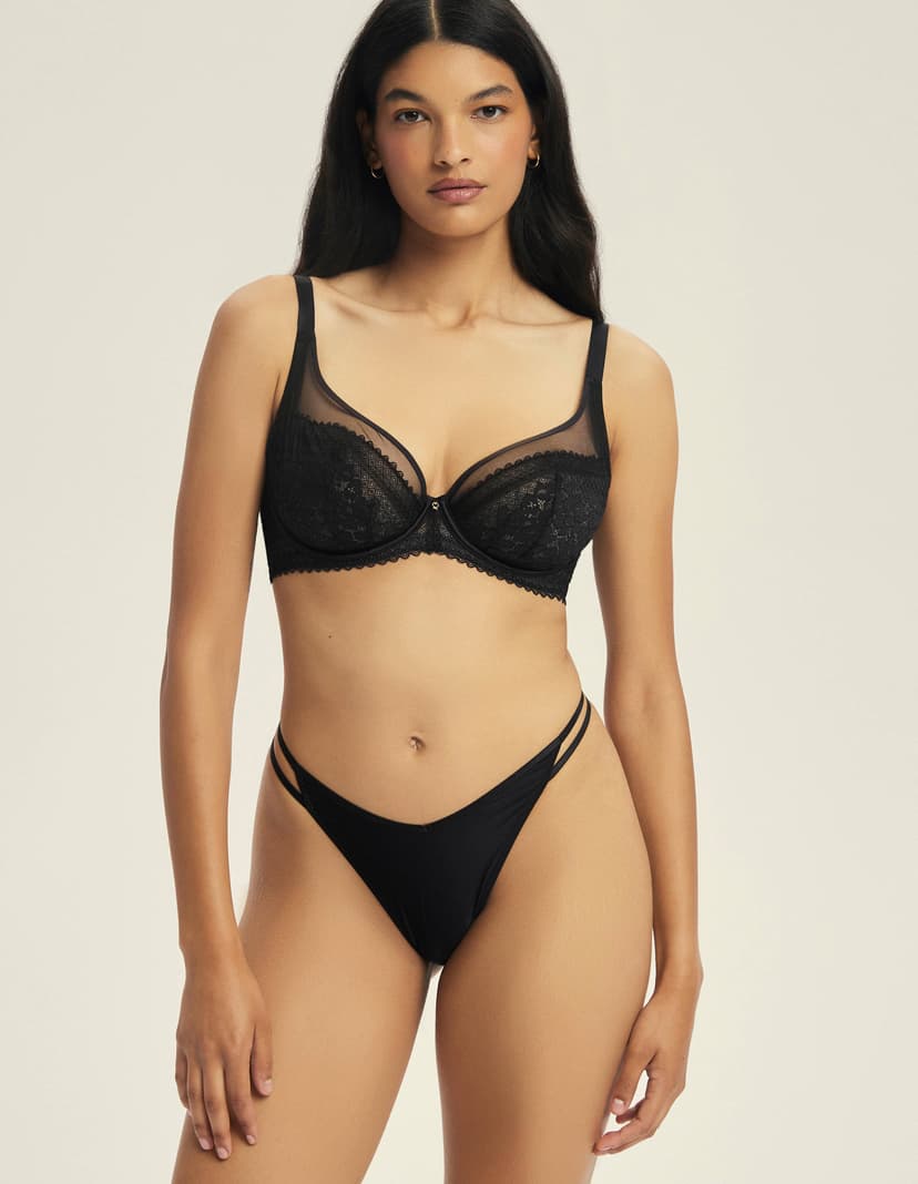Soft bra Nickita Black 1