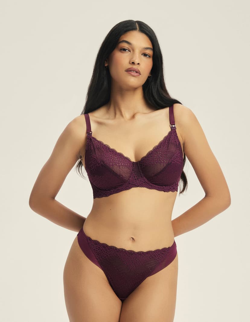 Panties Caris maroon 1