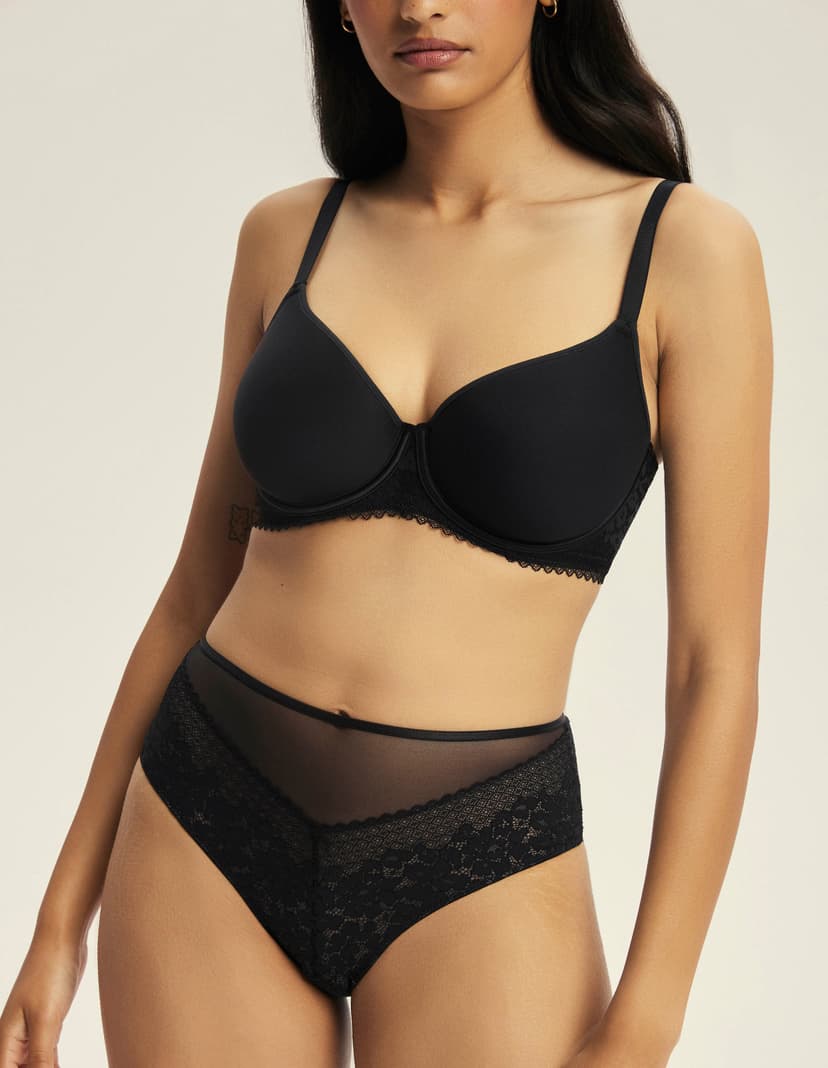 High-waisted panties Nickita Black 2