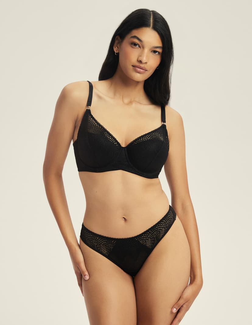 Padded bra Marvela Black 1
