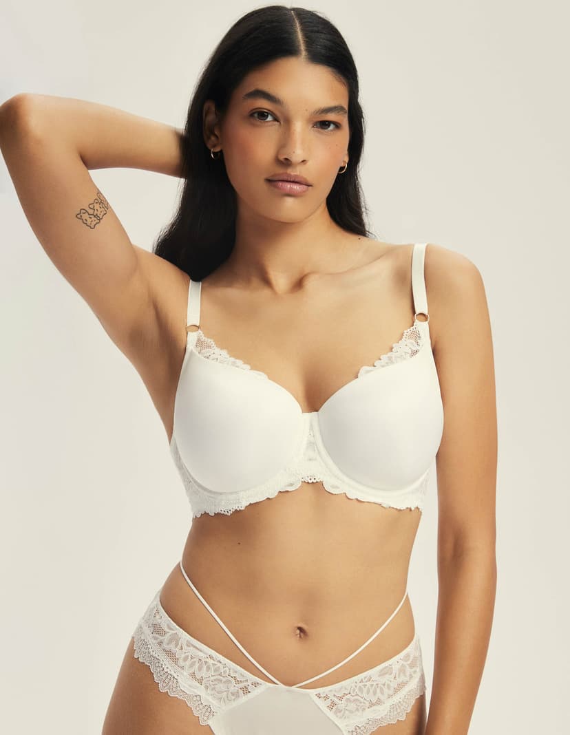Padded bra Notty cream 2