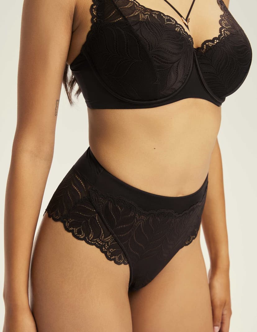High-waisted panties Korin brown 2