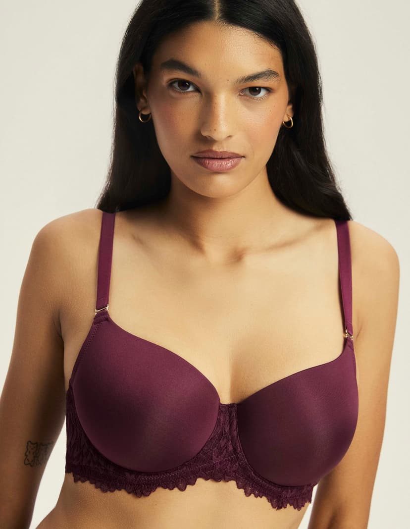 Padded bra Ofiel maroon 4