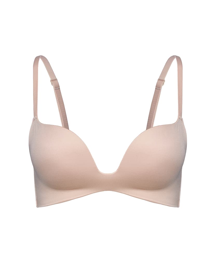 Biustonosz super push-up Shapy beżowy 10