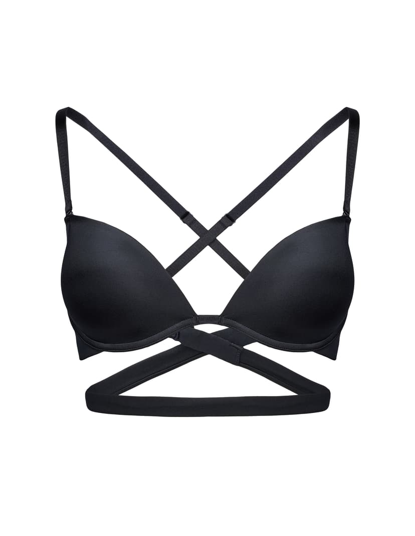 Biustonosz push up Silky czarny 10