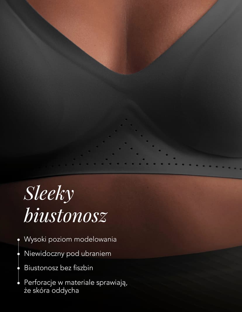 Push-up bra Sleeky Black 7