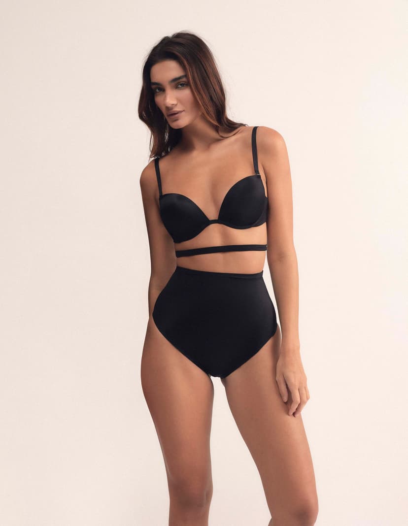 Padded bra Silky Black 1