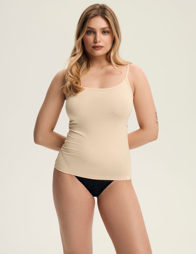 UNDERSHIRT Simple Beige 1