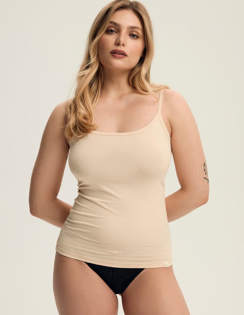 UNDERSHIRT Simple Beige 3