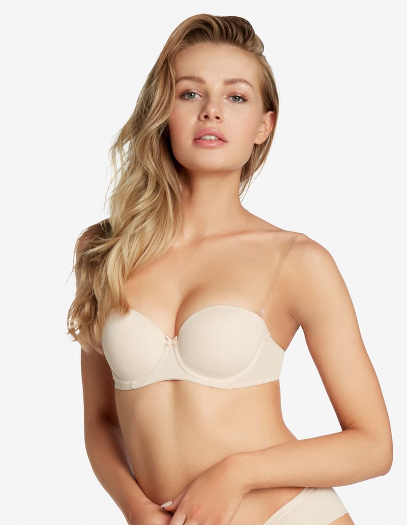 Balconette-BH Raff Beige 1