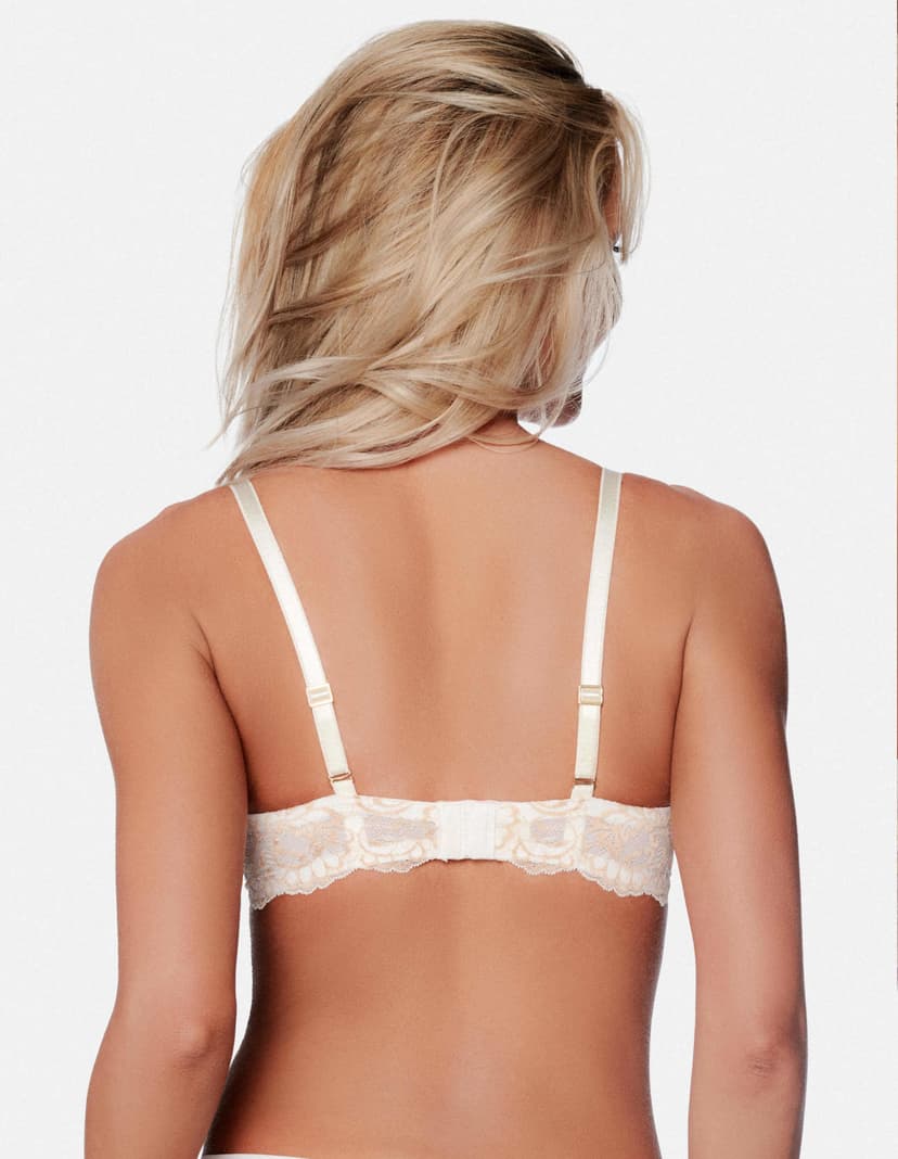 Push-up BH Racquel Cremefarben 3