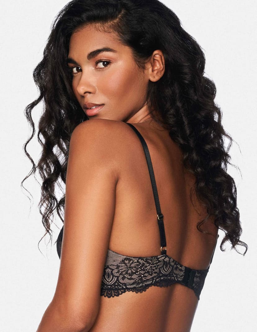 Push-up BH Ramira Schwarz-und-gold 3