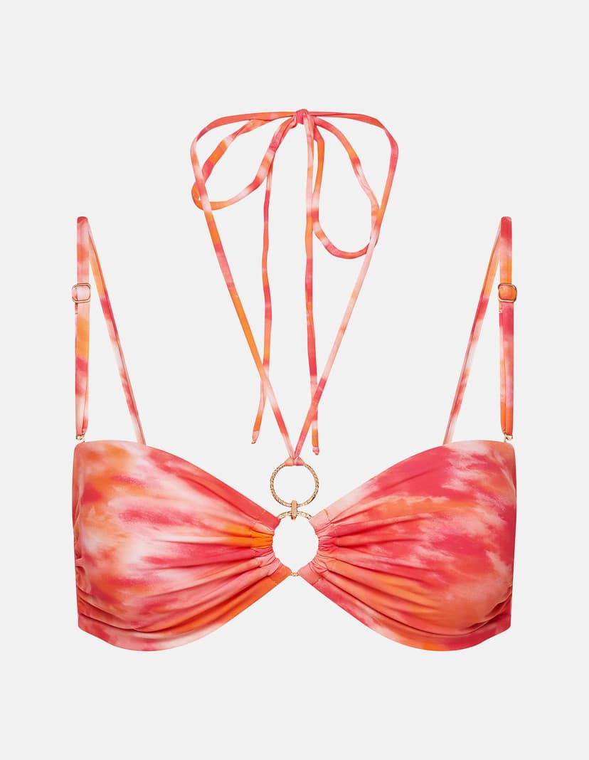 Góra od bikini Venice różowy 6