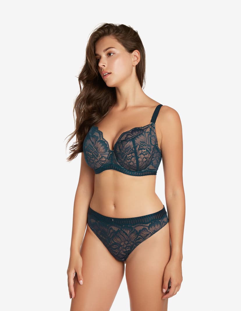 Halb-Gepolsterter BH Blissful Blau 5