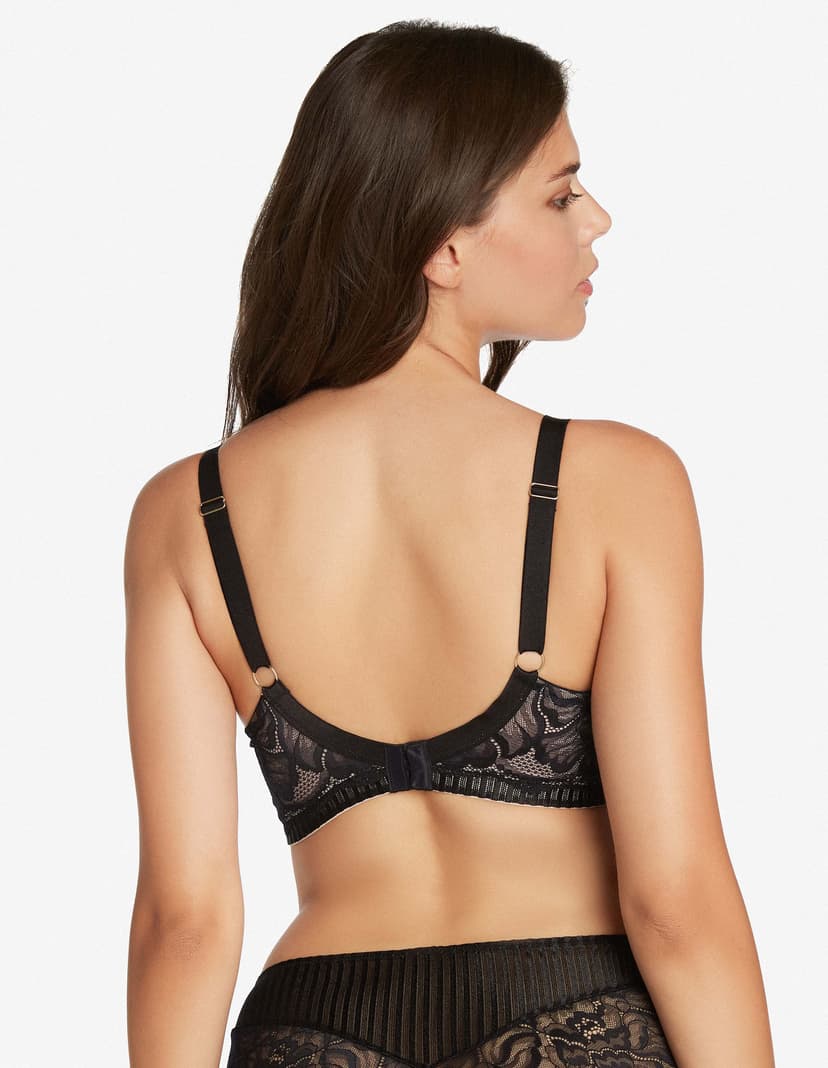 Halb-Gepolsterter BH Blissful Schwarz 3
