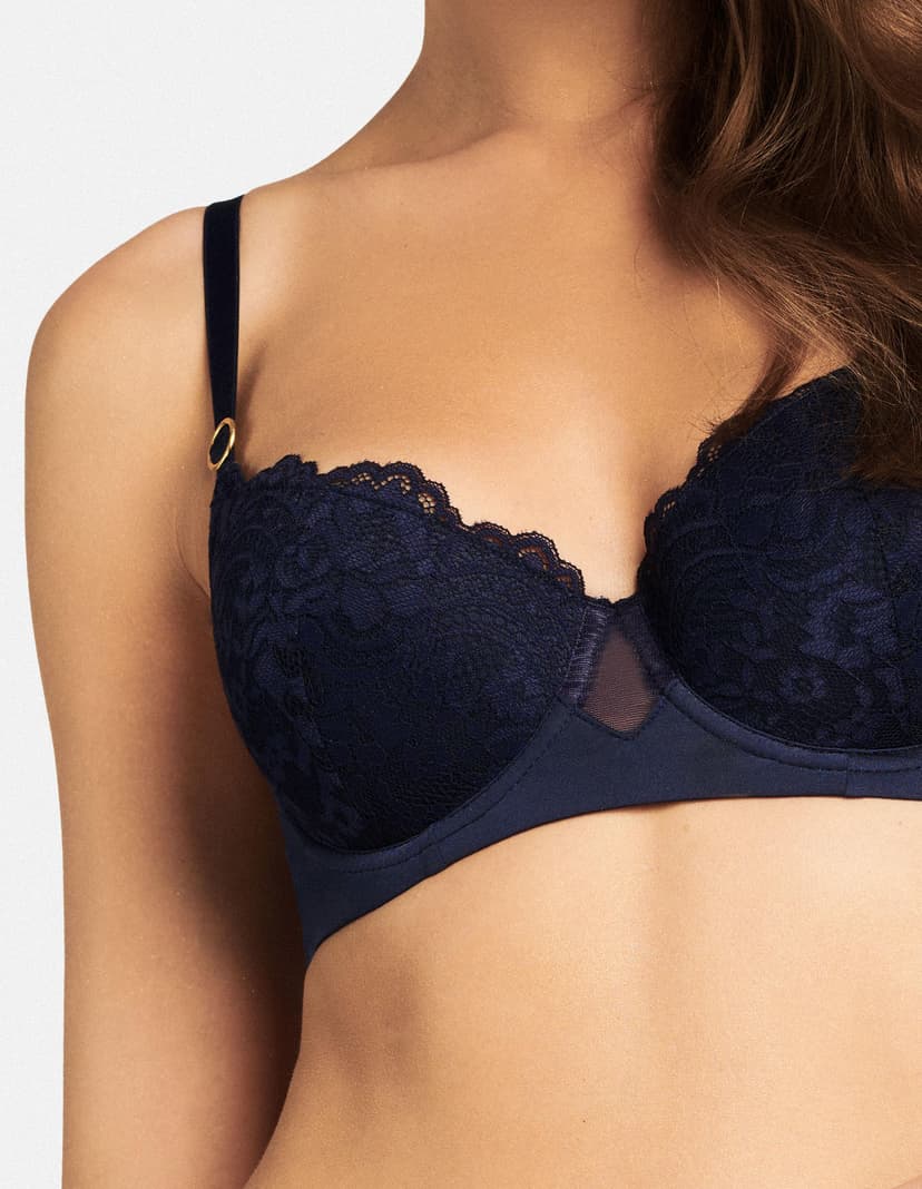 Push-up BH Alice Navy-Blau 2