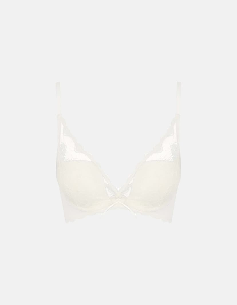 Push-up BH Glad Cremefarben 7