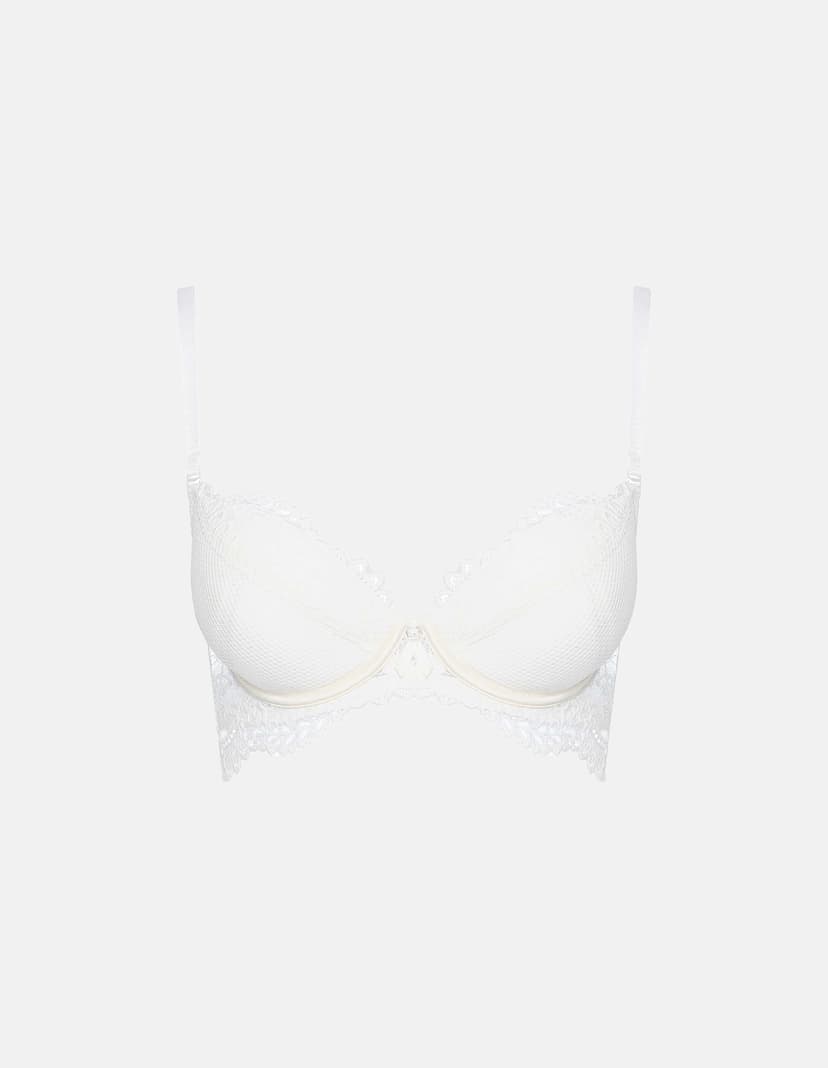 Push-up BH Glamour Cremefarben 7