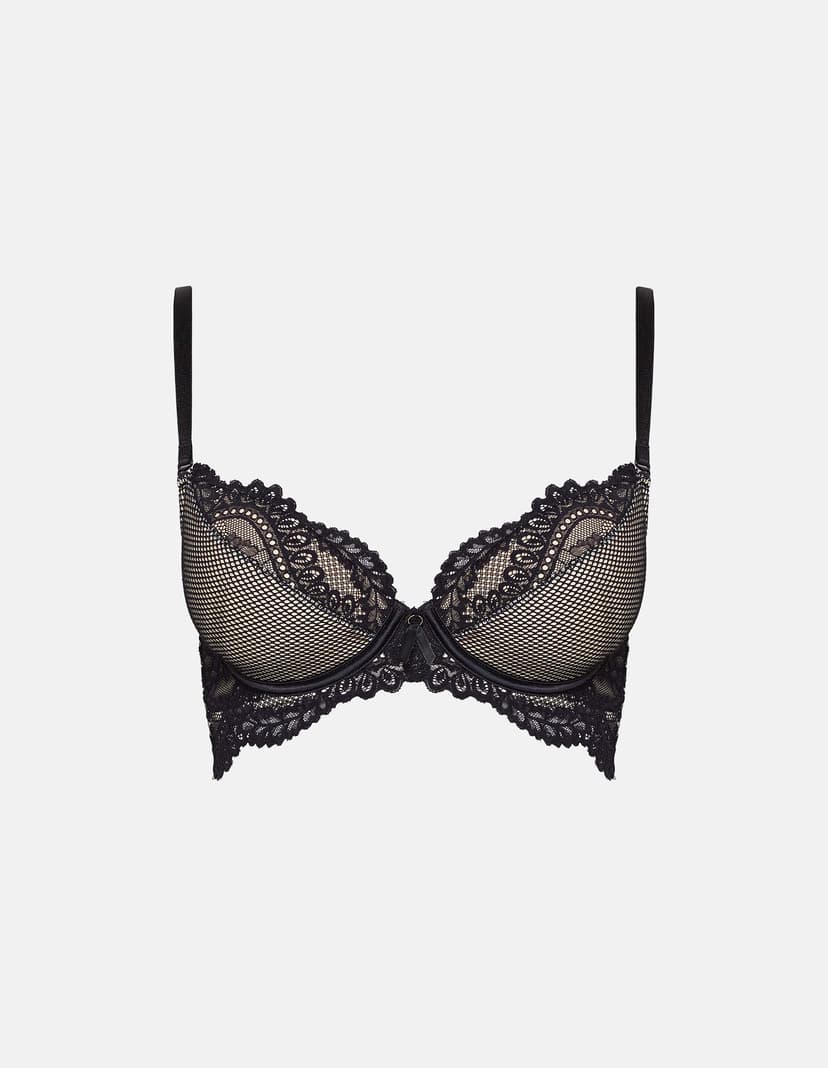 Push-up BH Glamour Schwarz 7