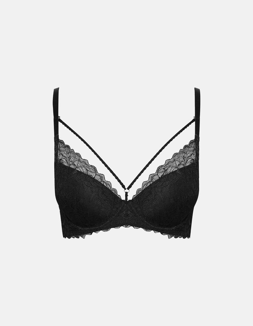 Push-up BH Glowing Schwarz 6