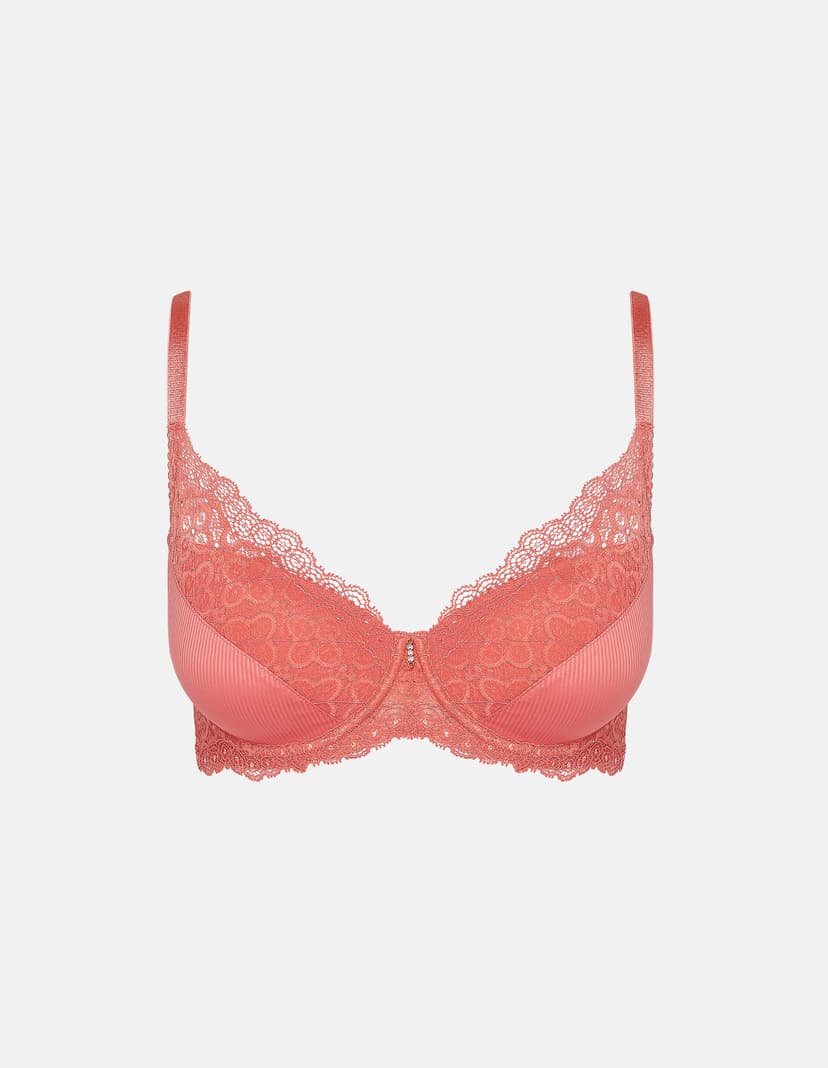 БЮСТГАЛЬТЕР PUSH-UP Hudson bordowy 6