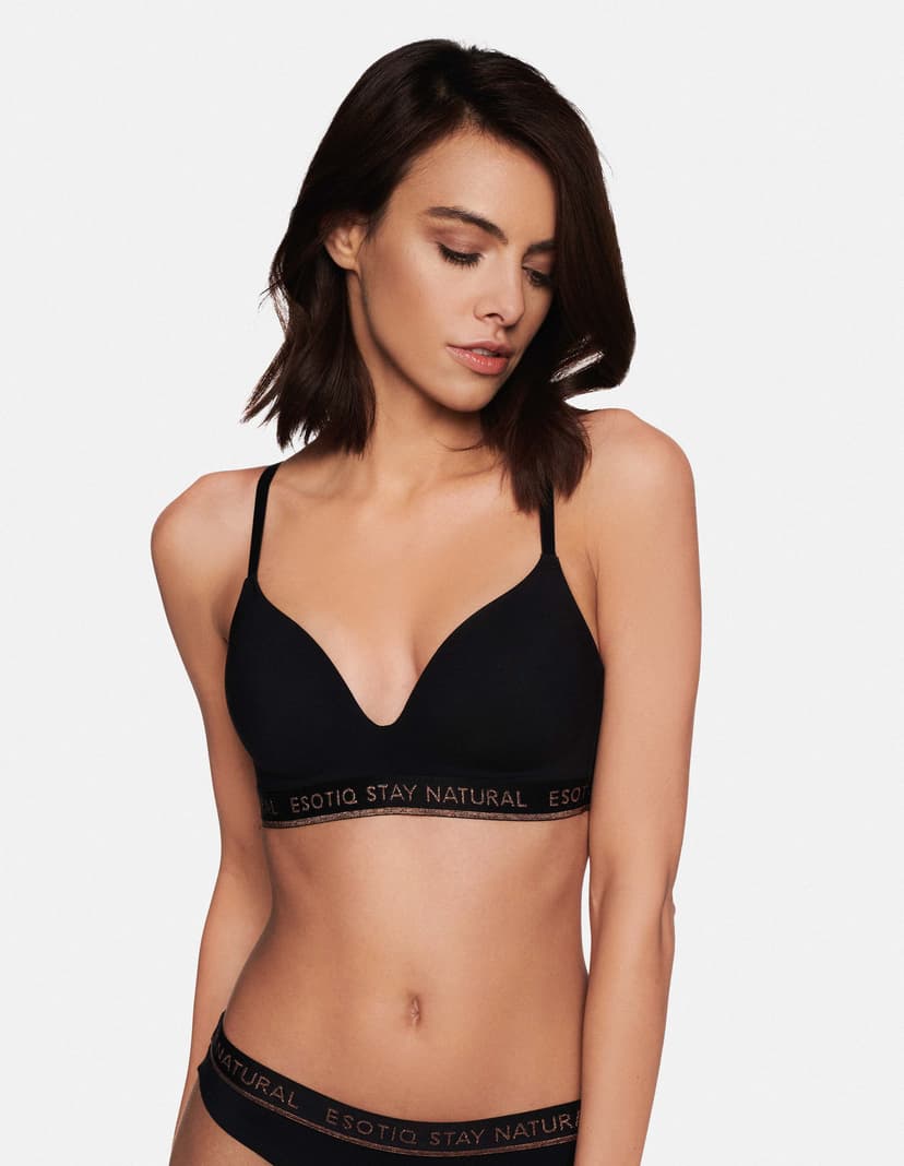 Push-up BH Mellow Schwarz 1