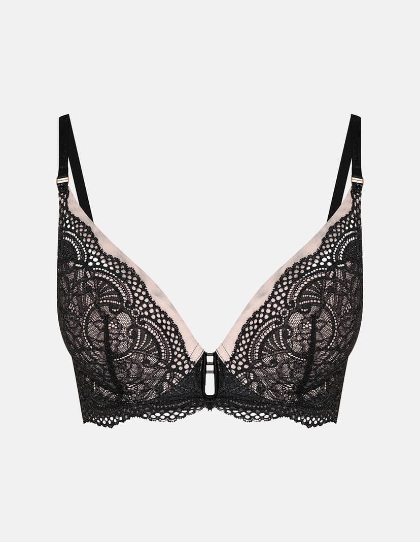 Push-up BH Randa Schwarz-und-gold 6