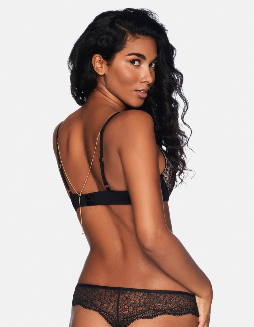 Push-up BH Relish Schwarz-und-gold 3