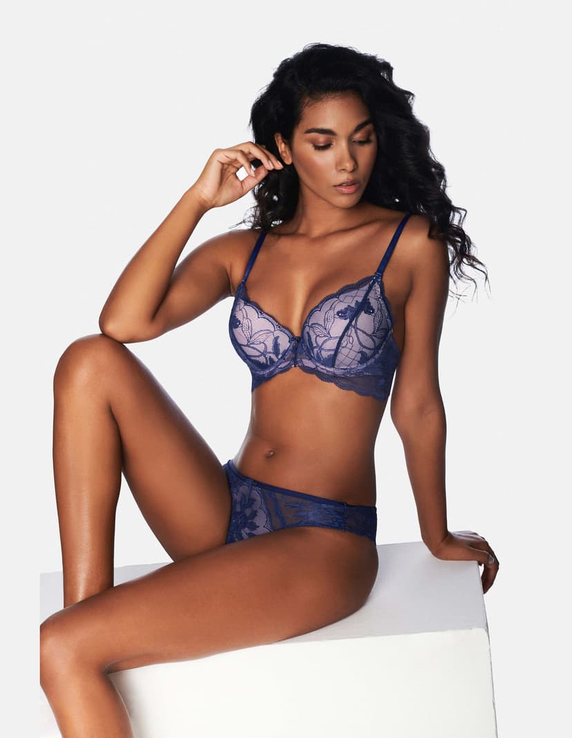 Push-up BH Roxanne Navy-Blau 5