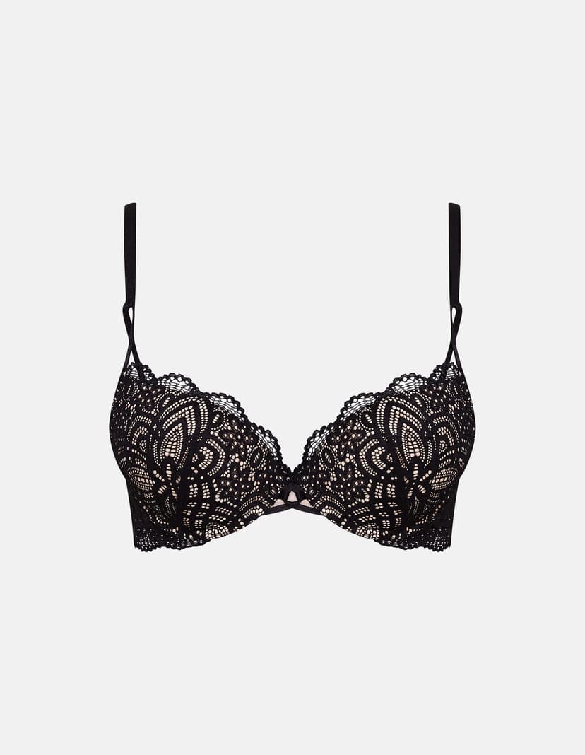 Push-up BH Ruth Schwarz-und-gold 7