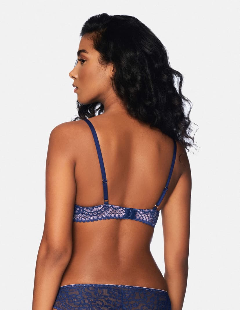 Push-up BH Rythm Navy-Blau 3