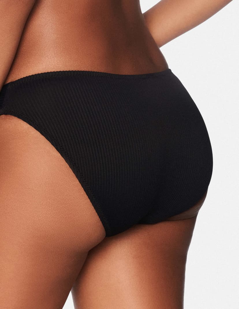 Bikini-Slip Elegance Schwarz 4