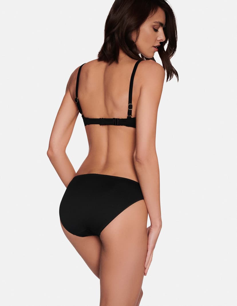 Bikini-Slip Soleil Schwarz 3