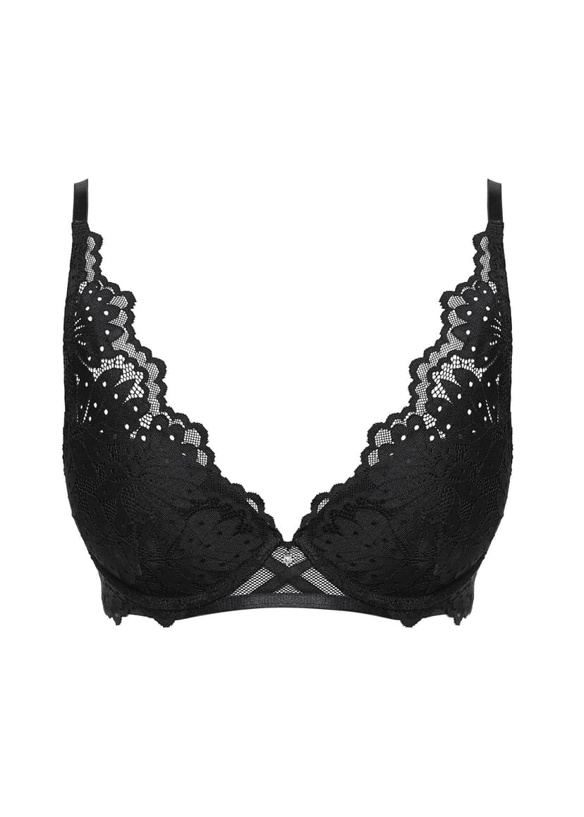 Push-up BH Flora Schwarz 3