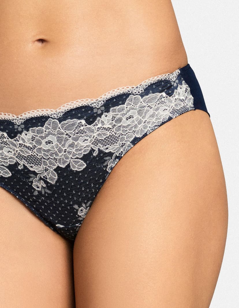 Slip Adorno Navy-Blau 3