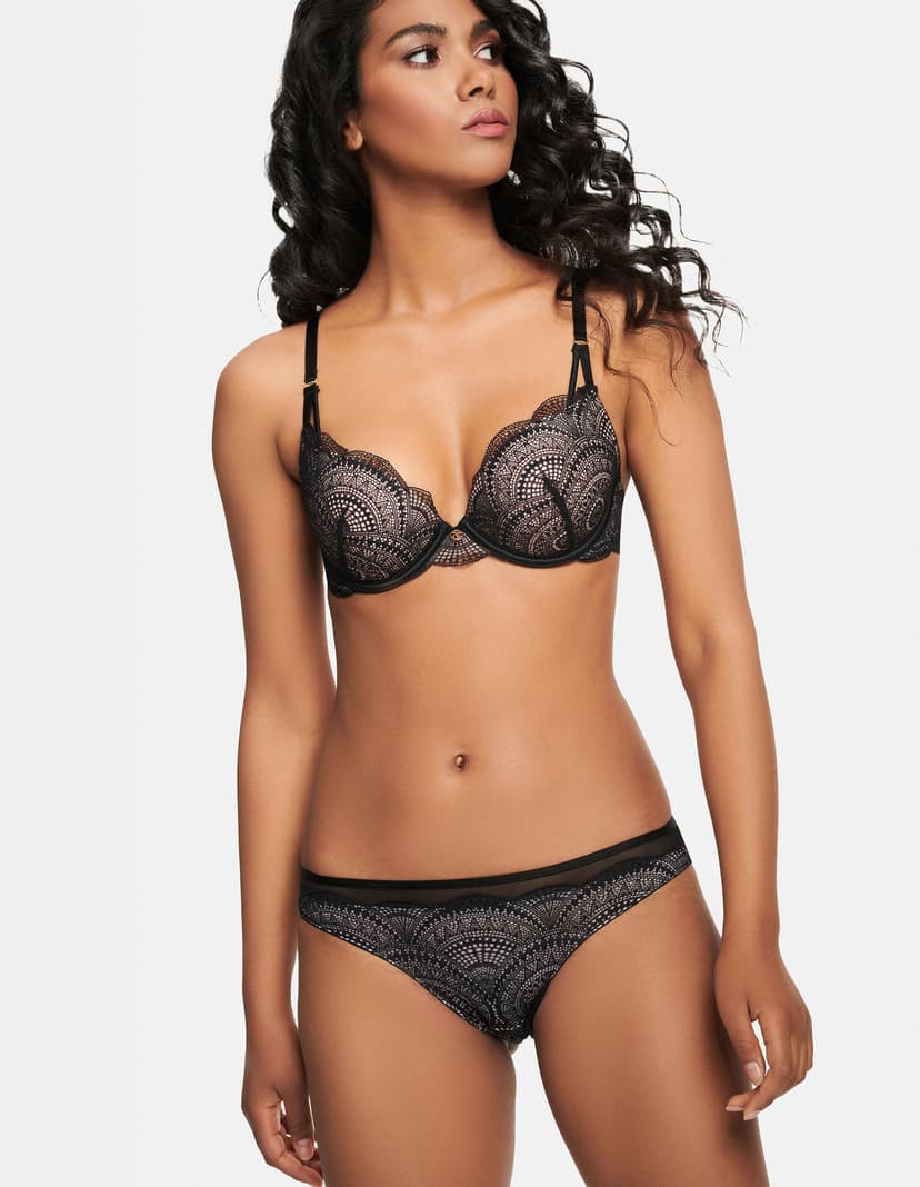 Slip Aztec Schwarz-und-gold 1