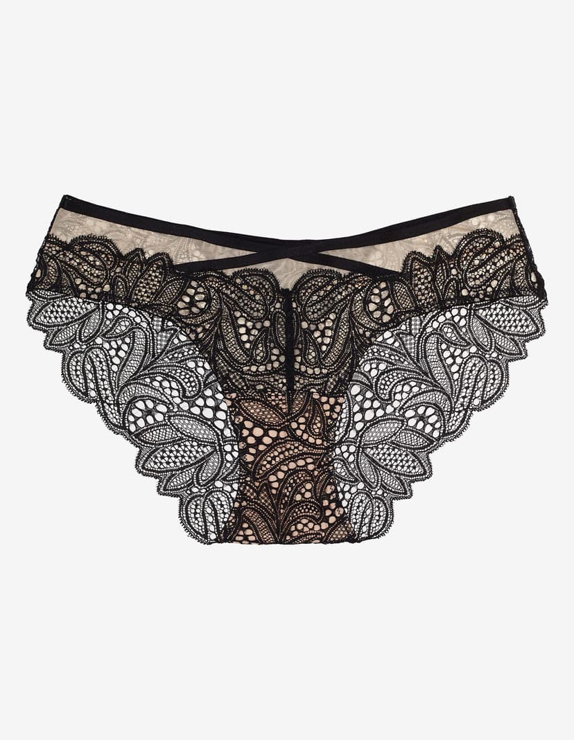 Slip Claudia Schwarz-und-gold 6