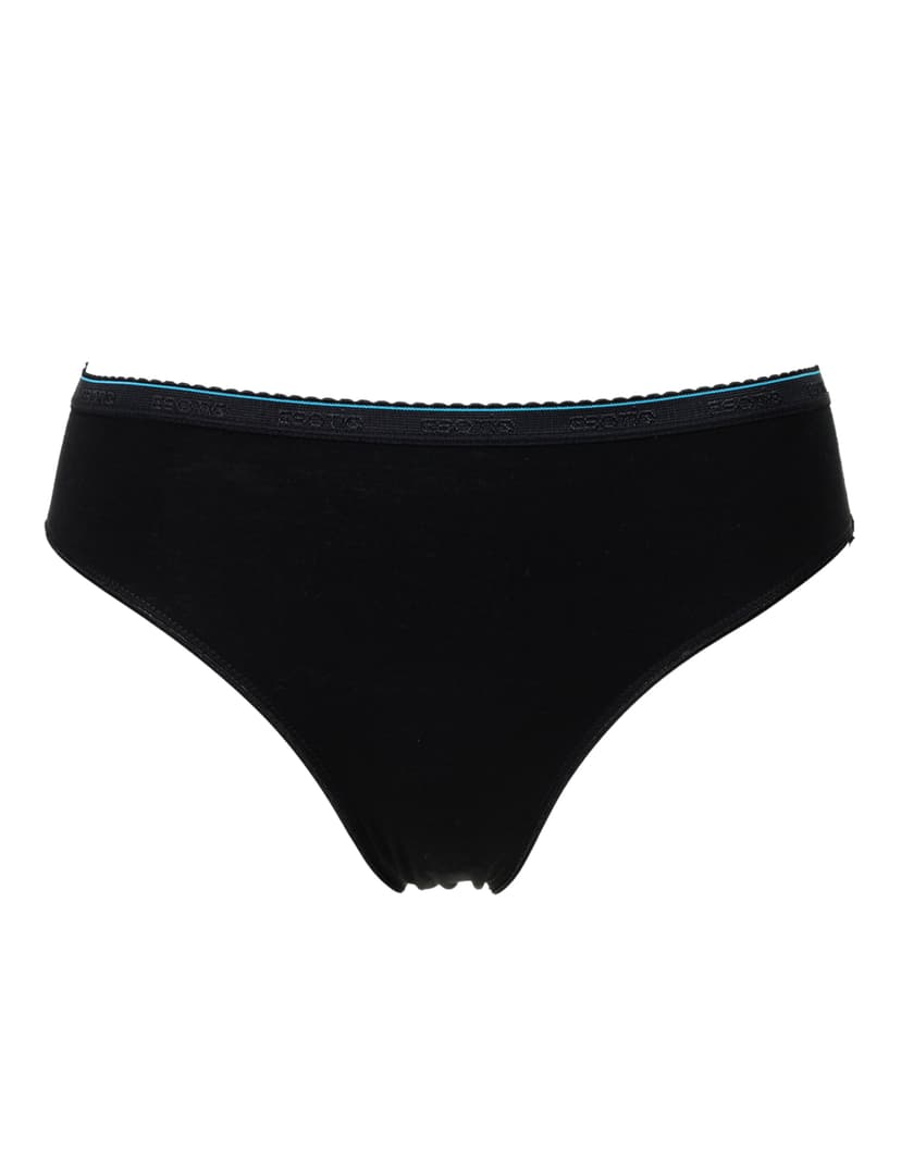 Höschen mit hoher Taille Blue Line Schwarz 1