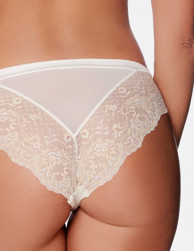 Slip Racquel Cremefarben 4