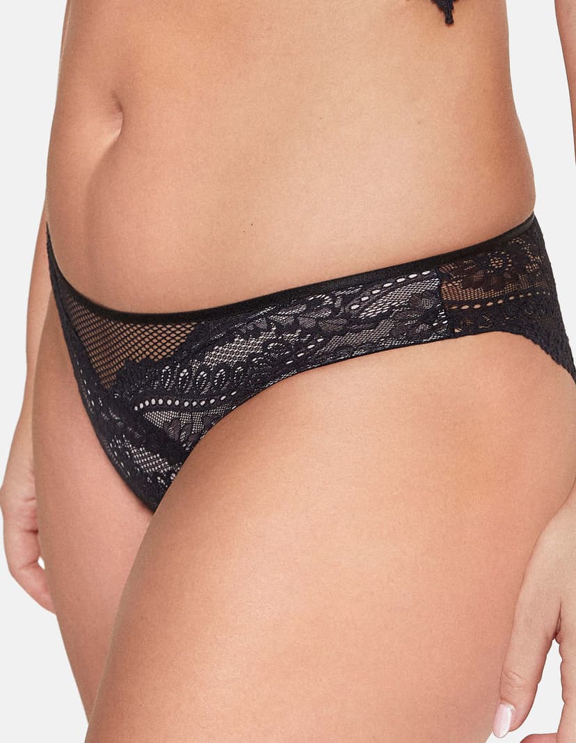 Slip Glamour Schwarz 3